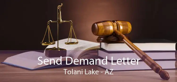 Send Demand Letter Tolani Lake - AZ