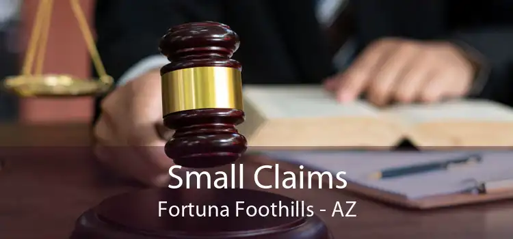Small Claims Fortuna Foothills - AZ